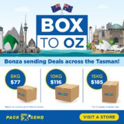 Boxes to Australia